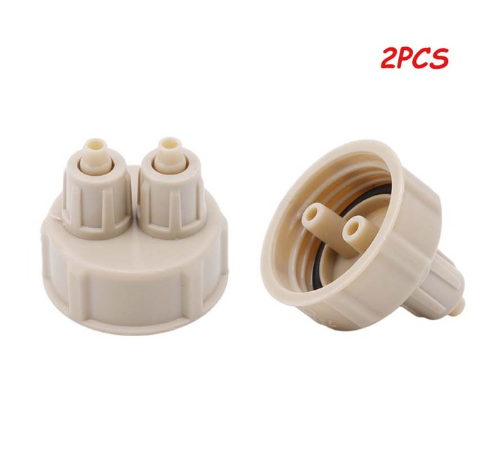 Live Fish Aquarium - 2pcs Aquarium CO2 System Tube Valve