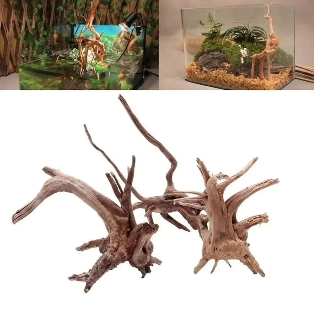 Aquarium Fish Accessories - 15-20CM Natural Driftwood Aquarium Decor -