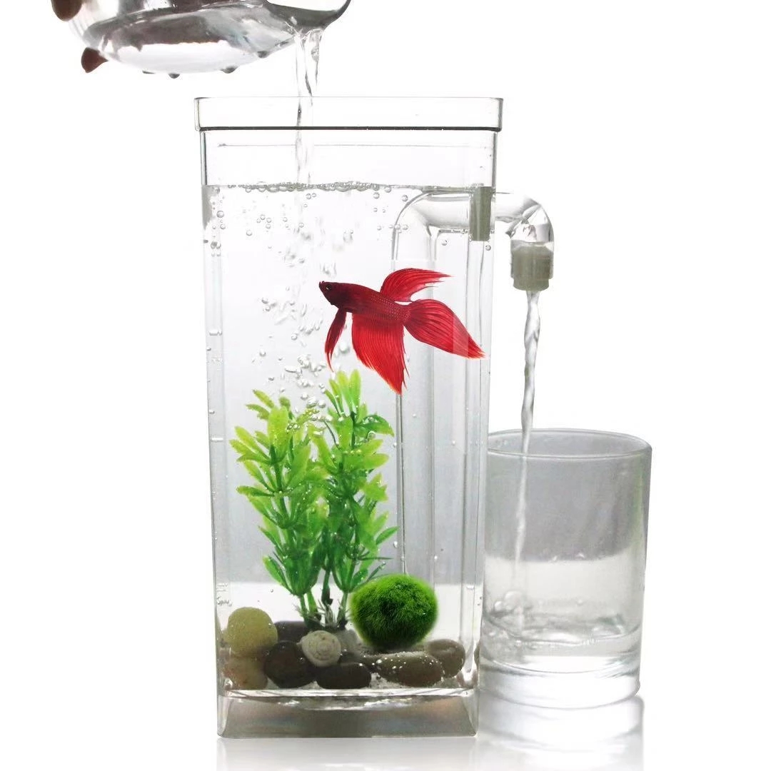 Fish Toy In Aquarium - Lazy Free Water Change Desktop Fish