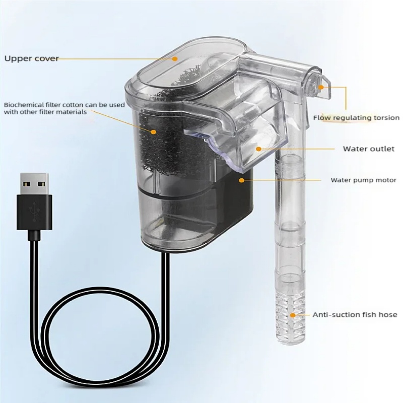 Mini Suspended USB Filter for  - đánh giá và giá Aquarium Xl