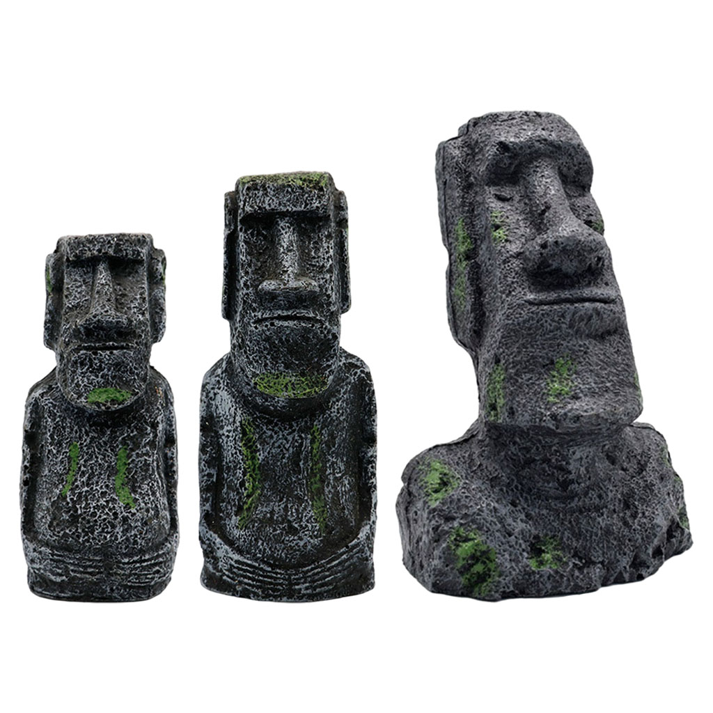 Aquarium Moai Statues Easter I - đánh giá và giá Aquarium Fish Names