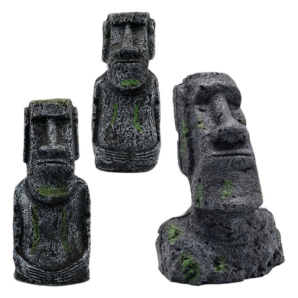 Aquarium Moai Statues Easter I - đánh giá và giá Aquarium Fish Names