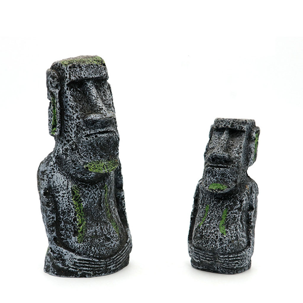 Aquarium Moai Statues Easter I - đánh giá và giá Aquarium Fish Names