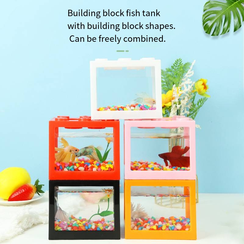 Novelty Block‑Shaped Mini Aqua - đánh giá và giá Aquarium Fish Names
