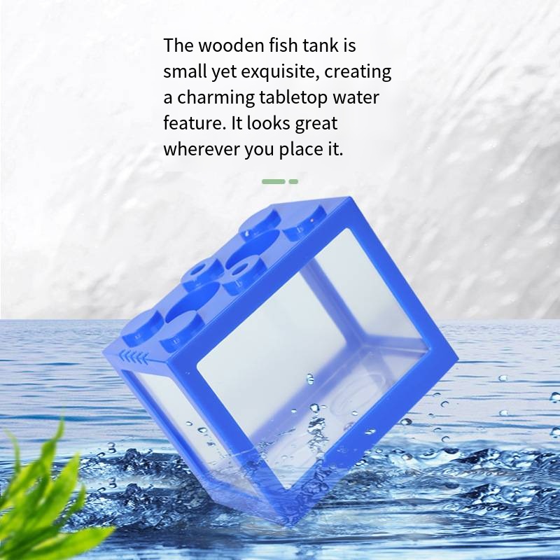 Novelty Block‑Shaped Mini Aqua - đánh giá và giá Aquarium Fish Names