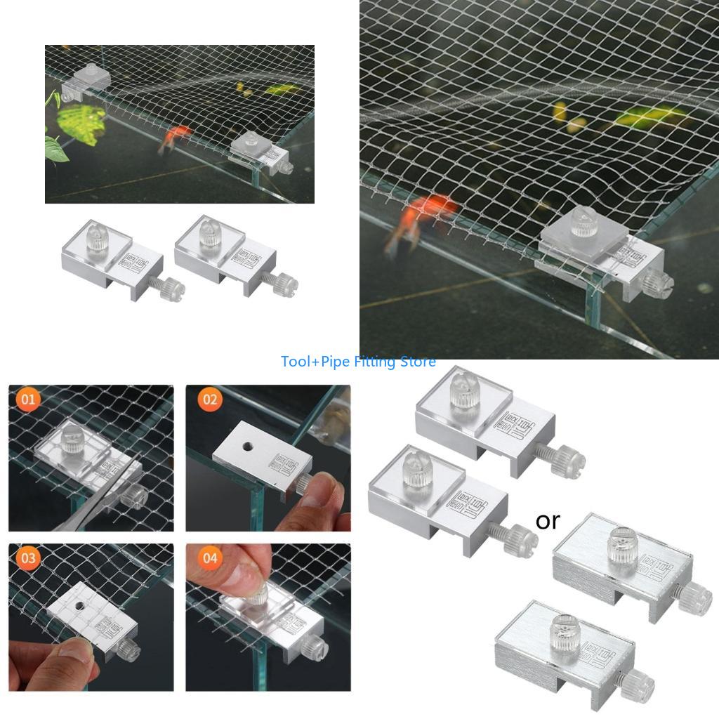 F92B 2 Cái Bể Cá Kẹp Hợp Kim N - đánh giá và giá Aquarium Fish Jump Guard