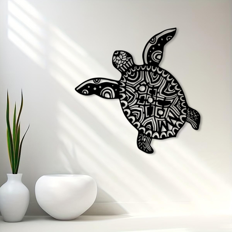 Sea Turtle Iron Metal Wall Art - đánh giá và giá Live Fish Aquarium