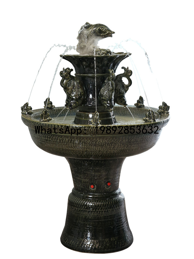 XL Ceramic Flowing Water Wealt - đánh giá và giá Aquarium Xl