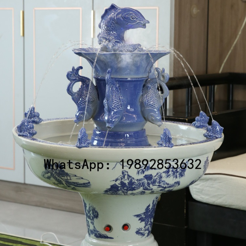 XL Ceramic Flowing Water Wealt - đánh giá và giá Aquarium Xl