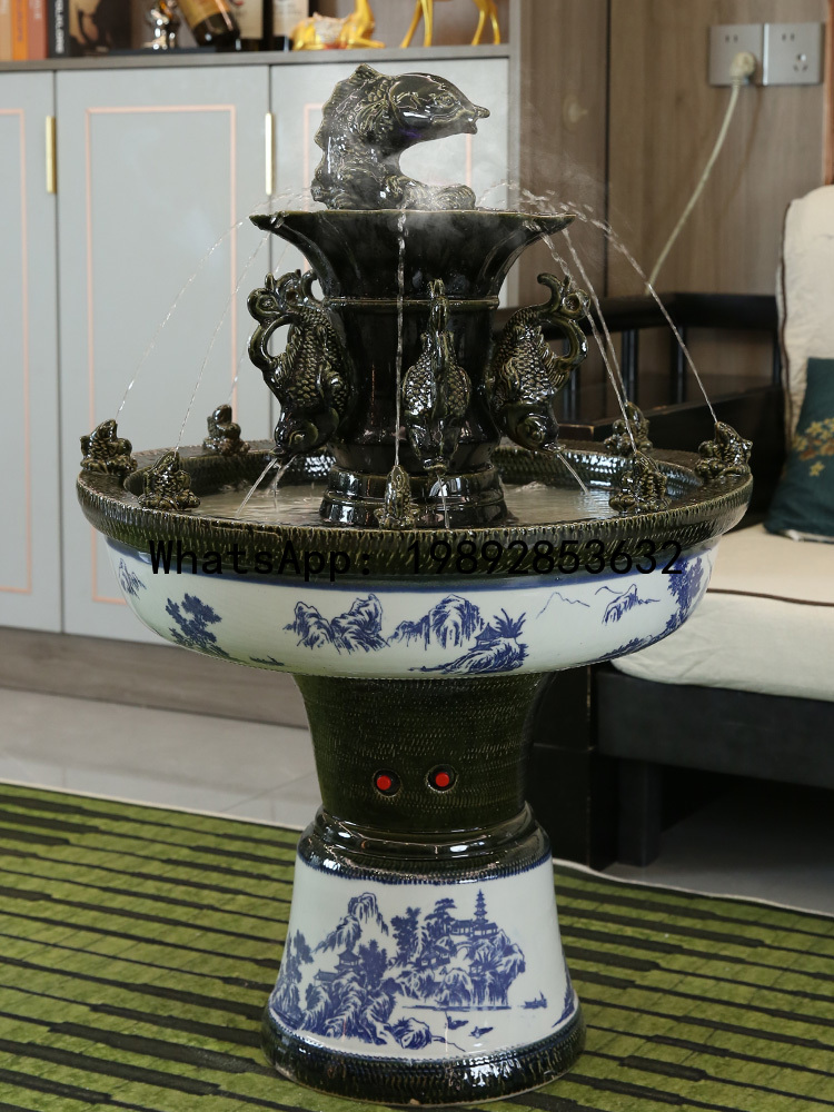 XL Ceramic Flowing Water Wealt - đánh giá và giá Aquarium Xl