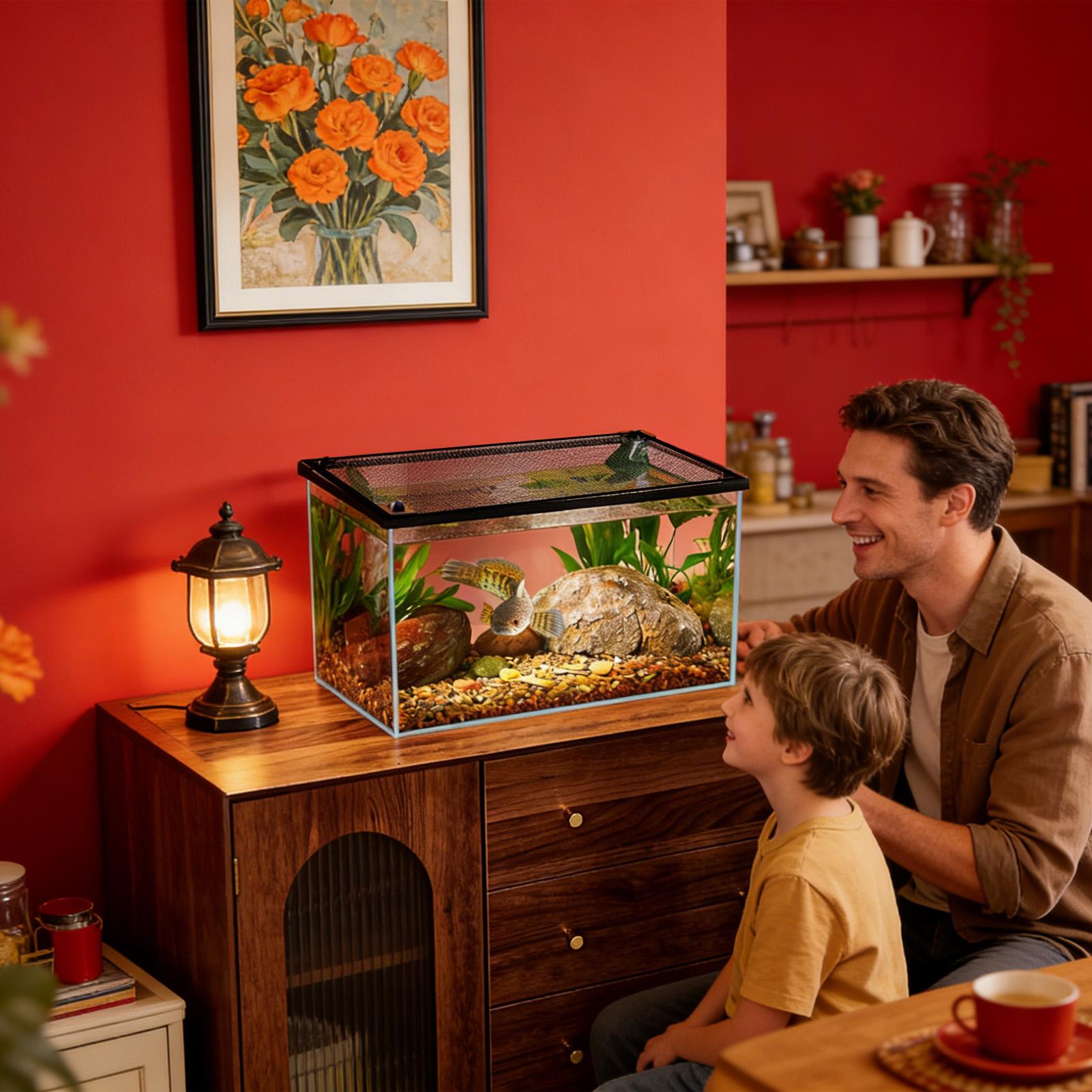 Durable Aquarium Fish Tank Lid - đánh giá và giá Aquarium Fish Jump Guard
