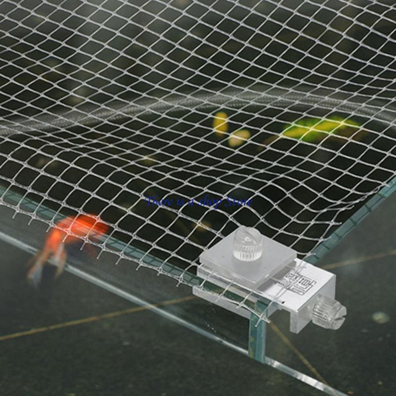 Kẹp hợp kim nhôm D0AD cho bể c - đánh giá và giá Aquarium Fish Jump Guard