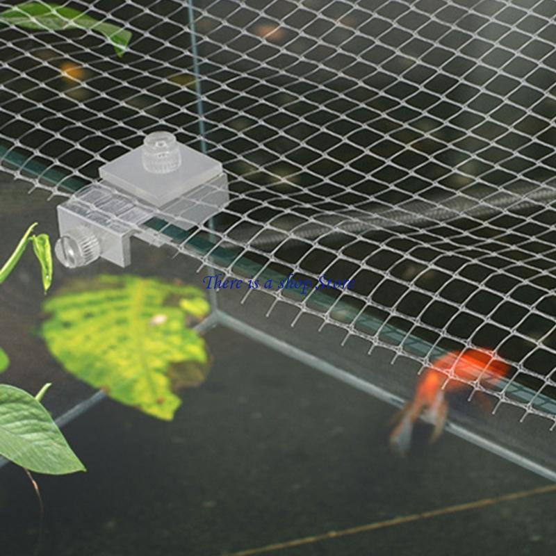 Kẹp hợp kim nhôm D0AD cho bể c - đánh giá và giá Aquarium Fish Jump Guard