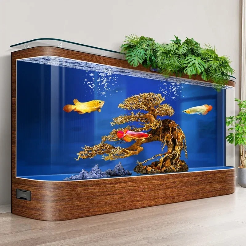 Floor-to-ceiling ecological fi - đánh giá và giá Live Fish Aquarium