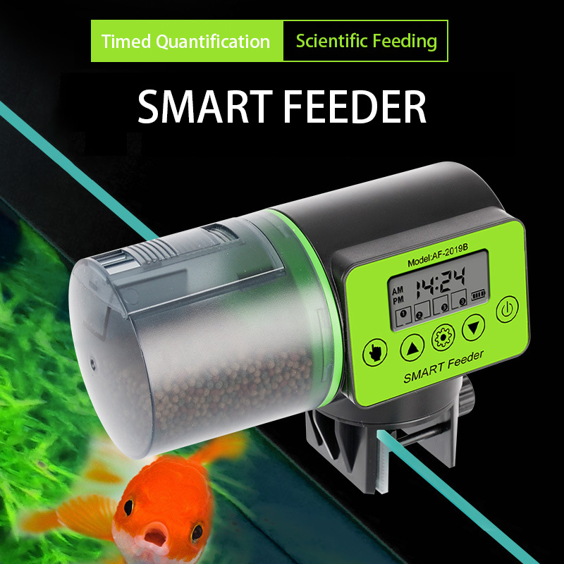 Digital Automatic Fish Feeder  - đánh giá và giá Aquarium Fish Electric