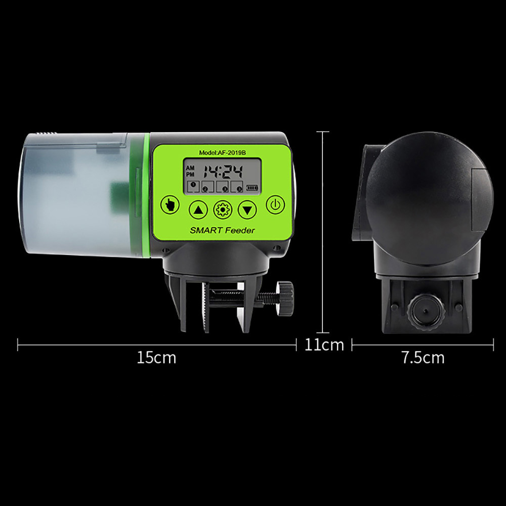 Digital Automatic Fish Feeder  - đánh giá và giá Aquarium Fish Electric