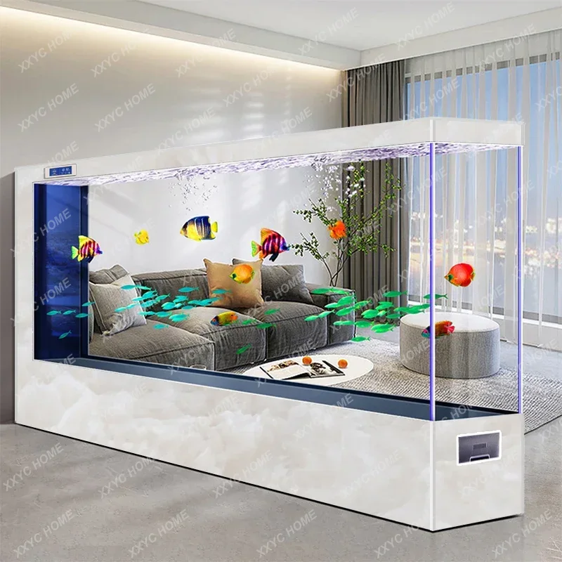 WWSuper large floor-to-ceiling - đánh giá và giá Live Fish Aquarium