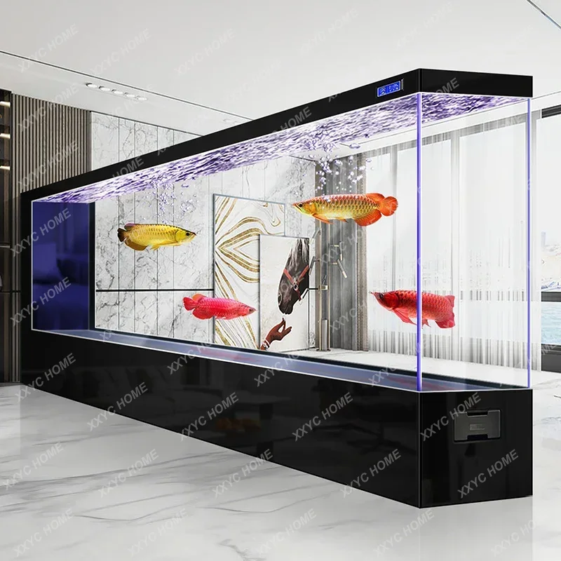 WWSuper large floor-to-ceiling - đánh giá và giá Live Fish Aquarium