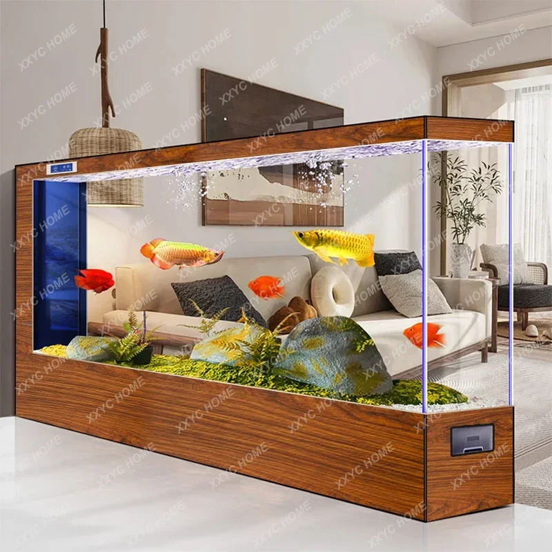 WWSuper large floor-to-ceiling - đánh giá và giá Live Fish Aquarium