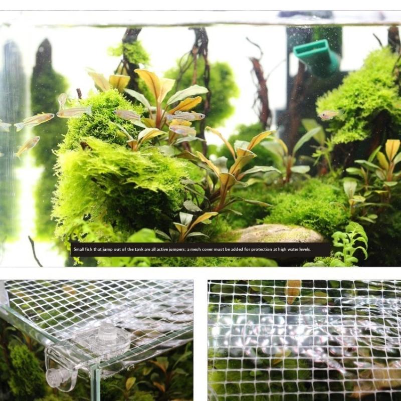 1Pcs Fish Tank Net Anti Jumpin - đánh giá và giá Aquarium Fish Jump Guard