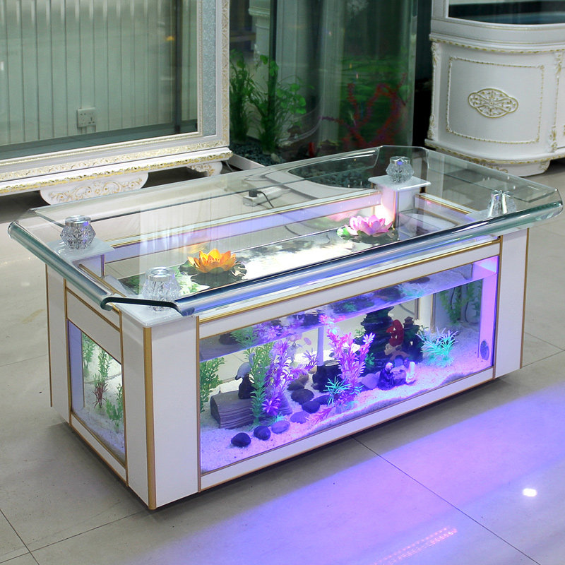 Xihao ecological coffee table  - đánh giá và giá Live Fish Aquarium