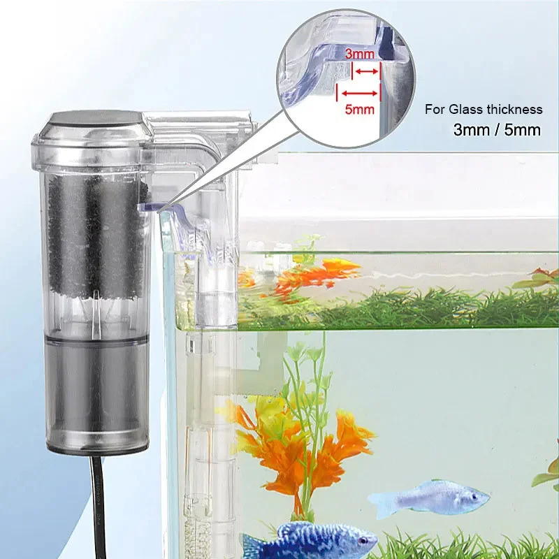 HOMEFISH New Suspended Filter  - đánh giá và giá Aquarium Xl