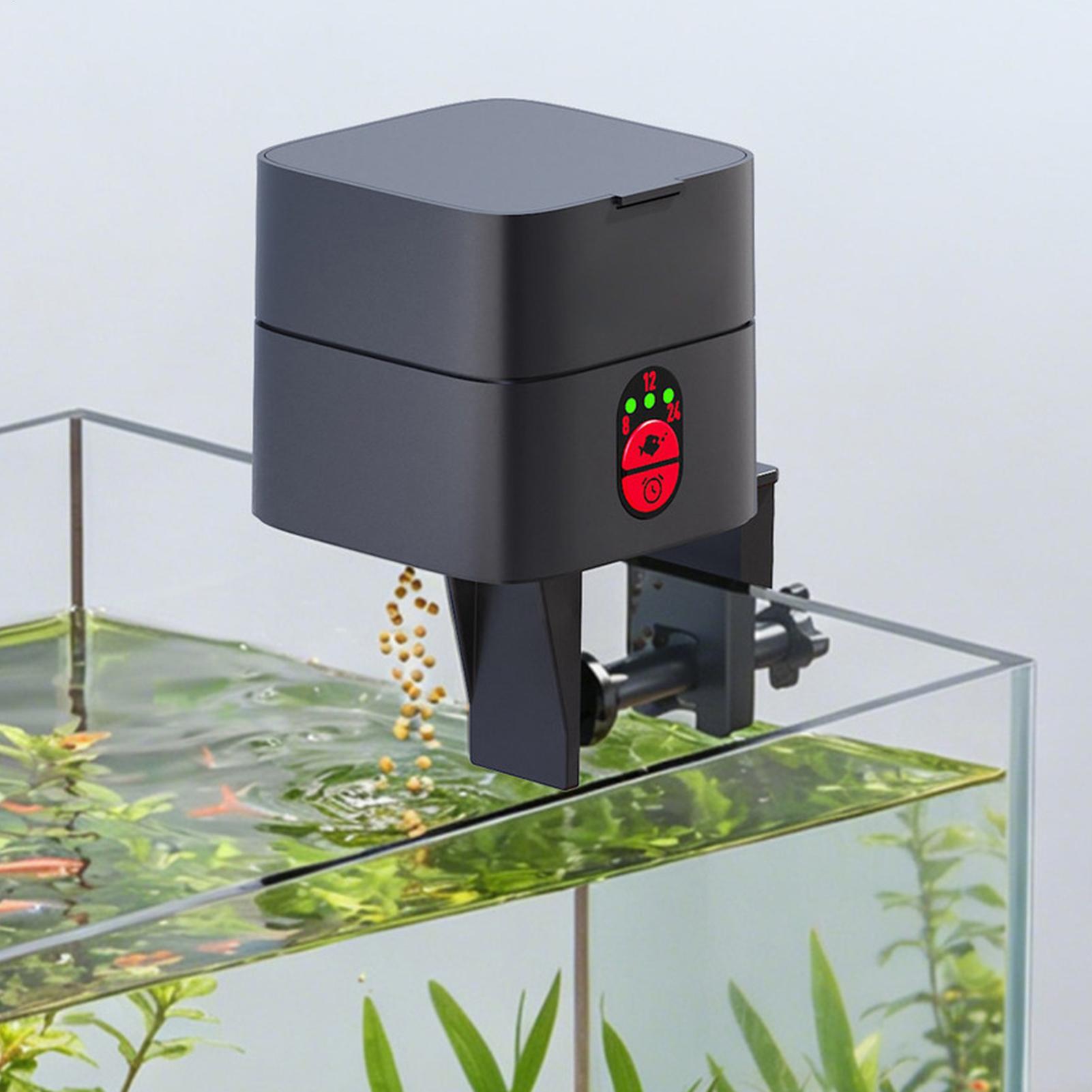 Auto Fish Feeder For Aquarium  - đánh giá và giá Fish Toy In Aquarium